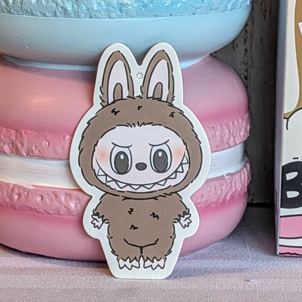 Authentic POP MART The Monsters Exciting Macaron Toffee Labubu - NIB - Picture 2 of 10